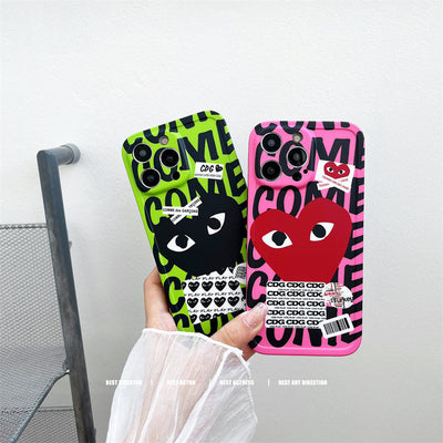 CD Play Pink & Green iPhone Case