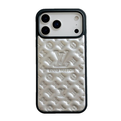 Louis Color Leather  iPhone Case