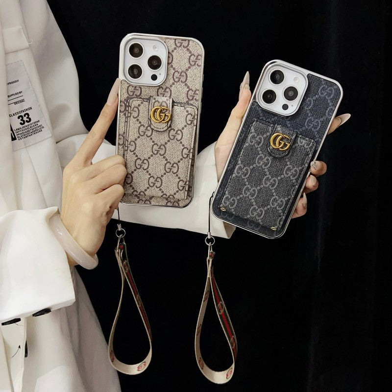 GG Hand Chain iPhone Case