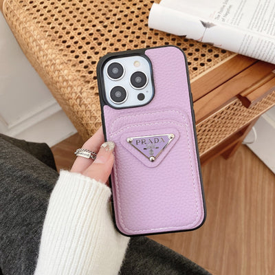 Pra Card Holder Color iPhone Case