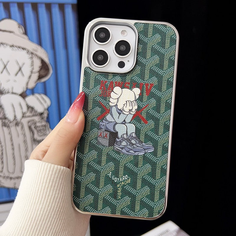 Goya x Kaw White Gold iPhone Case