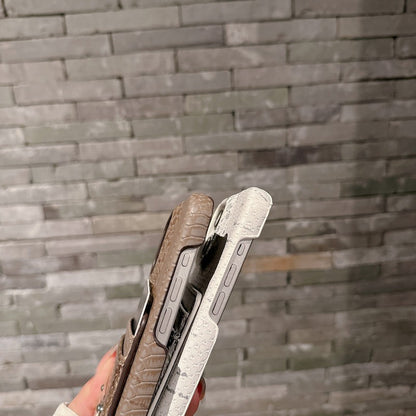 Pra Card Holder Leather iPhone Case