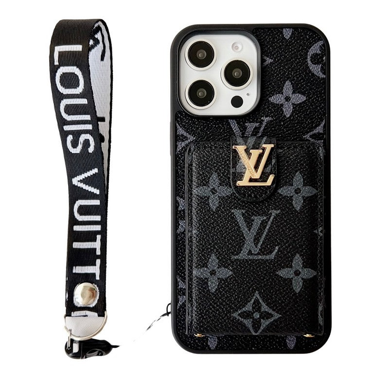 Louis Classic Color Crossbody iPhone Case