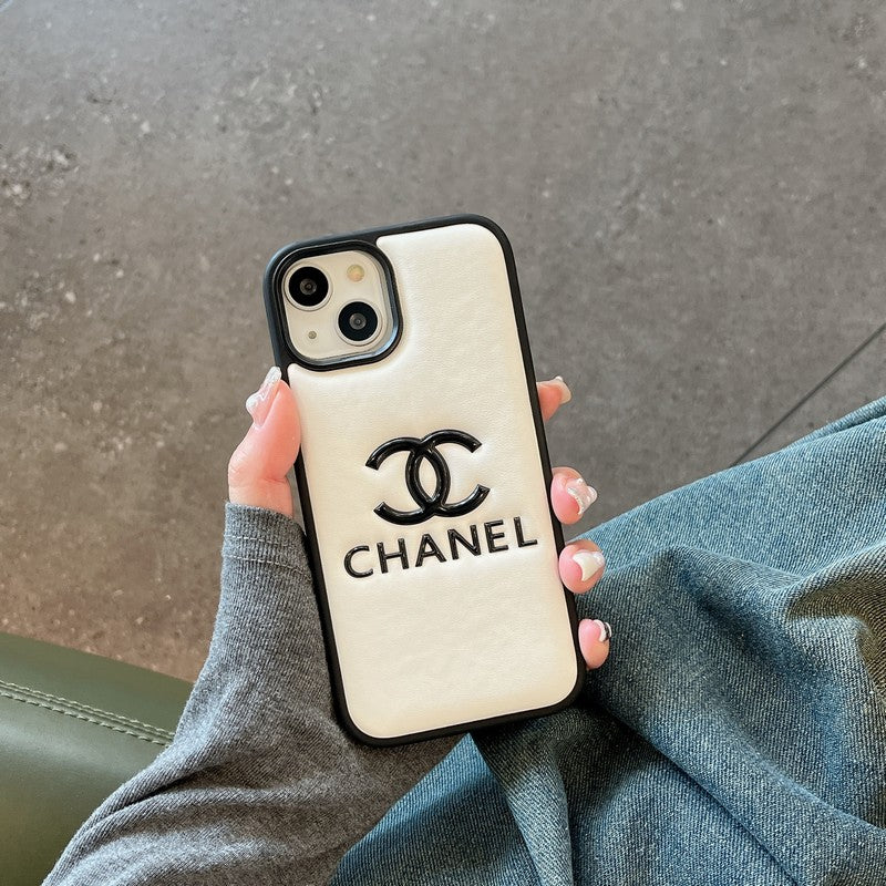 CC Leather iPhone Case