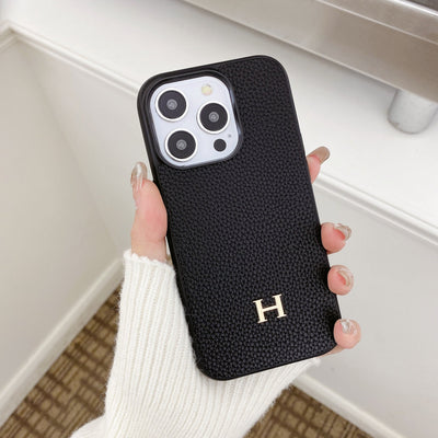 H Leather iPhone Case