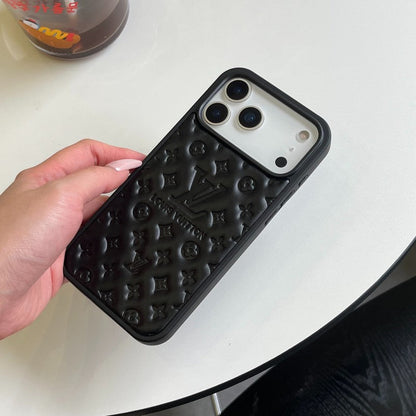 Louis Color Leather  iPhone Case