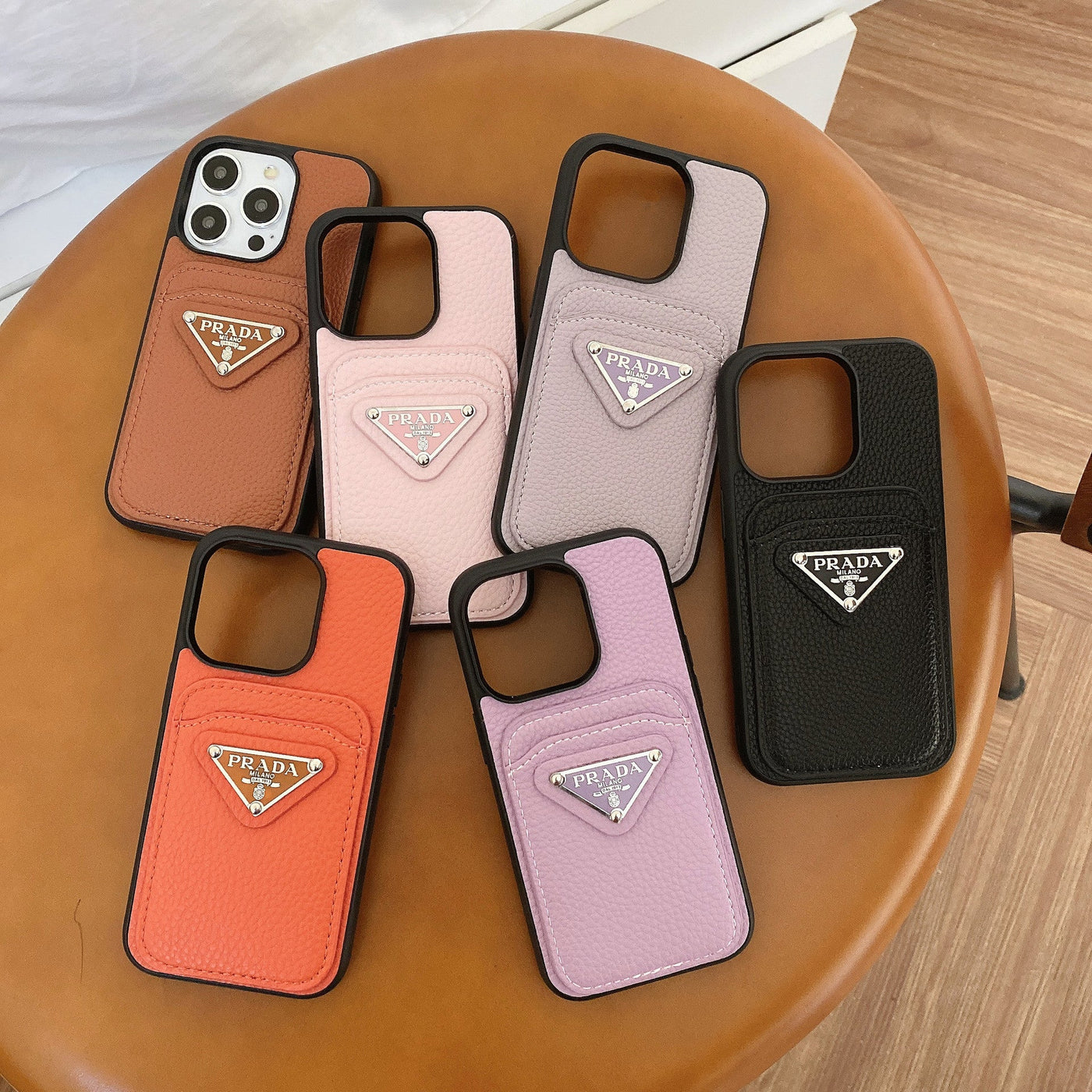 Pra Card Holder Color iPhone Case