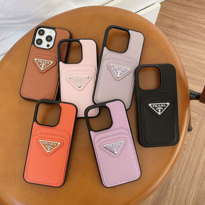 Pra Card Holder Color iPhone Case