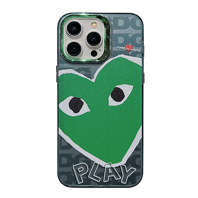 iPhone Case - CDG Play Green & Red Case