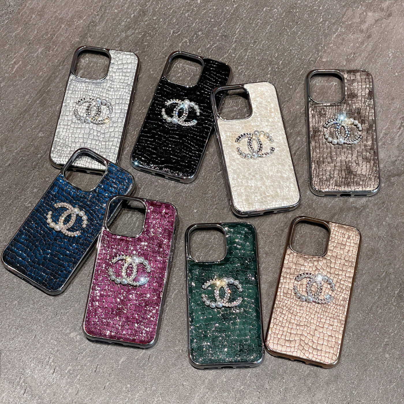 iPhone Case - Chanel Crocodile Leather Pattern Case