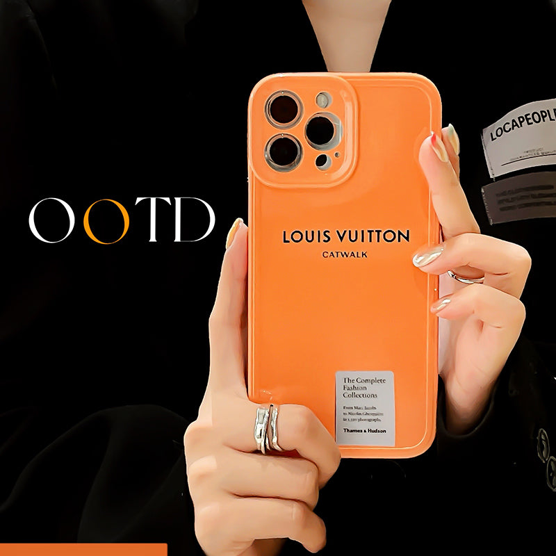 Louis Orange iPhone Case