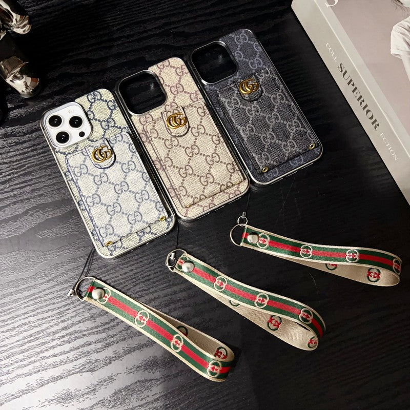 GG Hand Chain iPhone Case