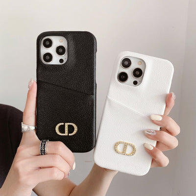 CD Leather iPhone Case