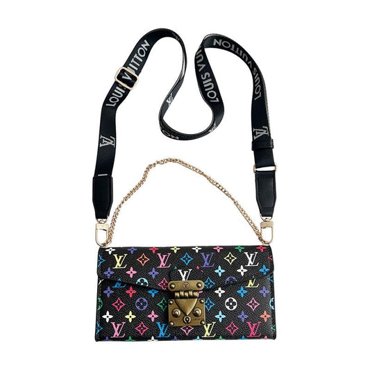 Louis Color Crossbody Bag iPhone Case