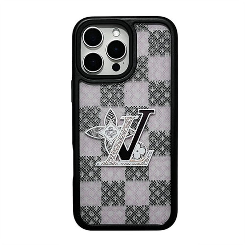 Lou Black Corner iPhone Case