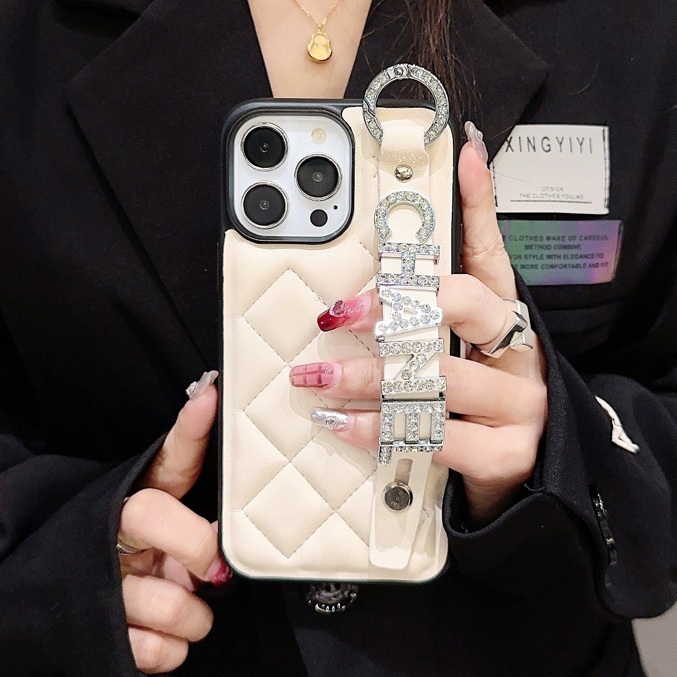 CC Diamond Wristband iPhone Case