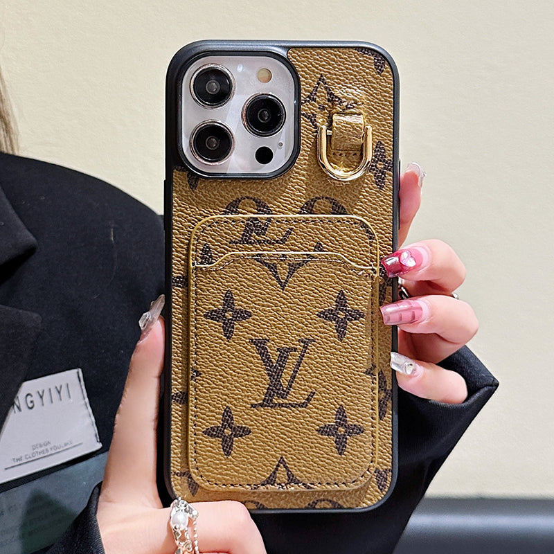 iPhone Case - Louis Vuitton Card Leather Case