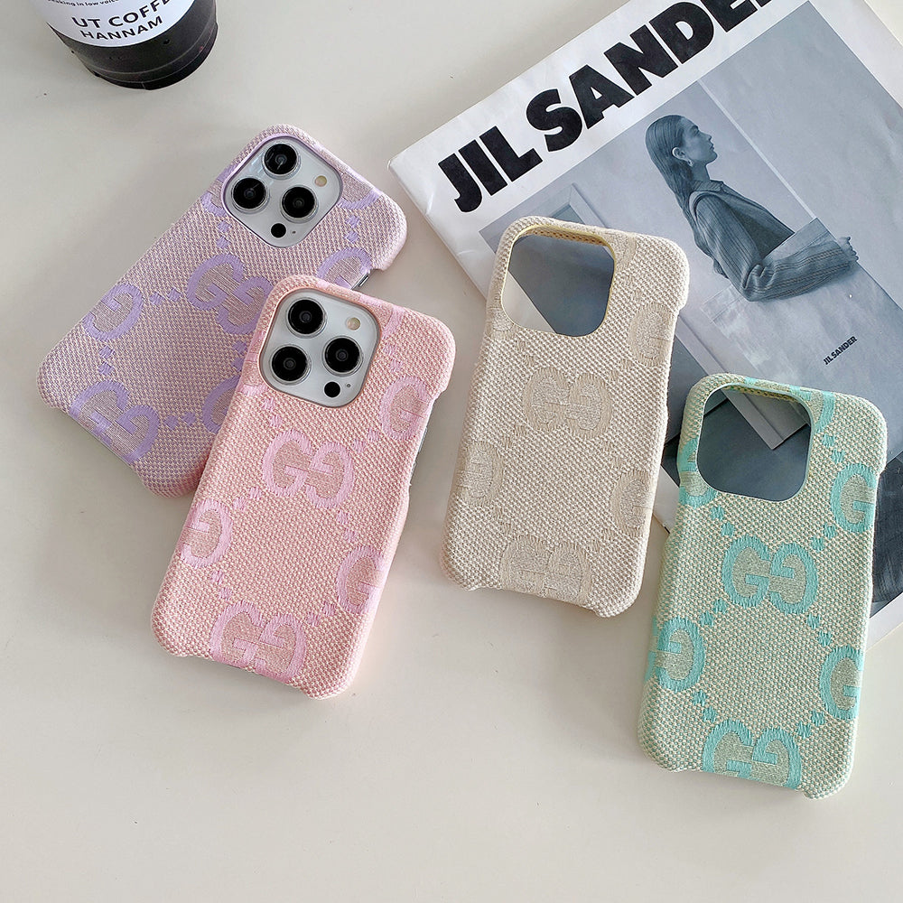 GG Fabric iPhone Case