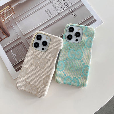 GG Fabric iPhone Case