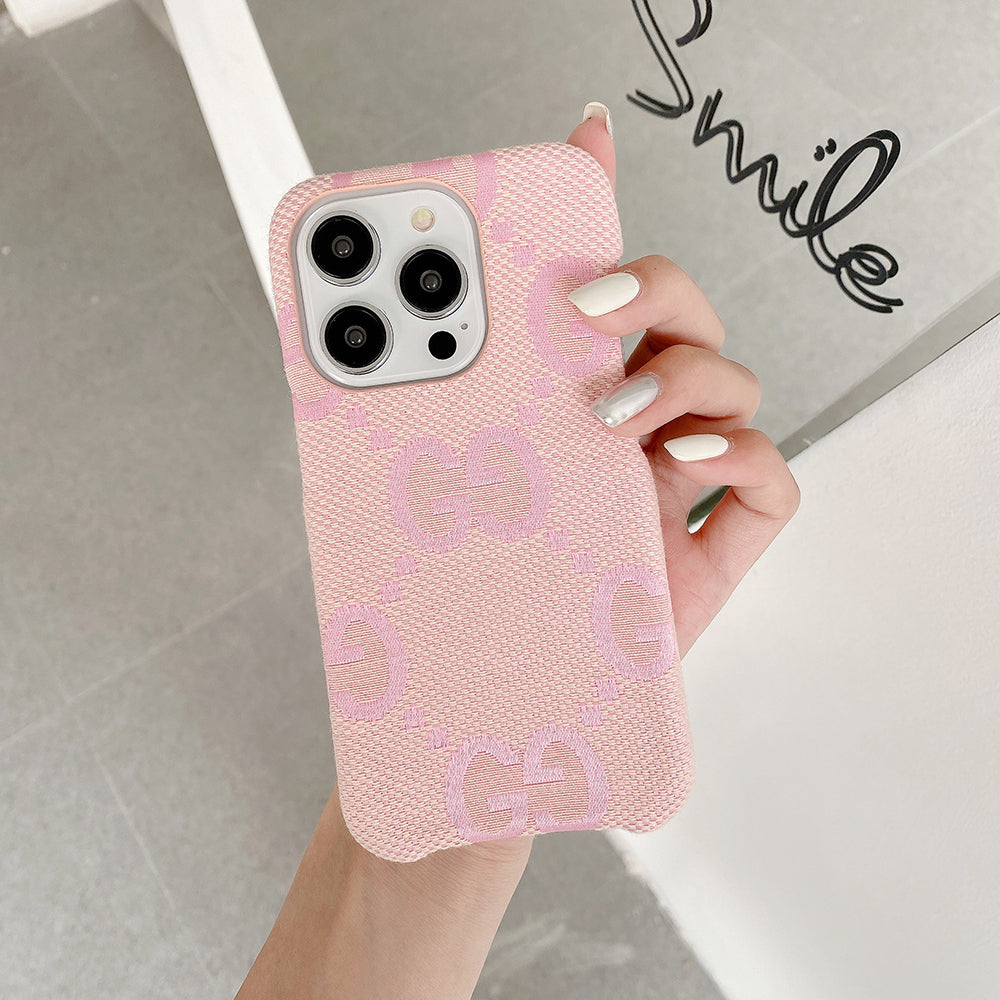 GG Fabric iPhone Case