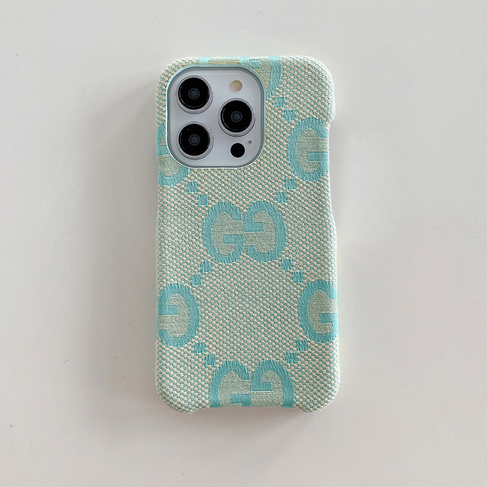 GG Fabric iPhone Case