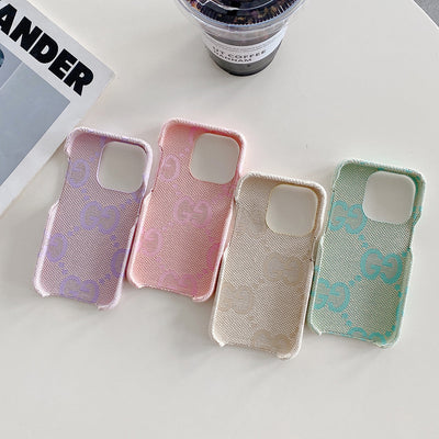 GG Fabric iPhone Case