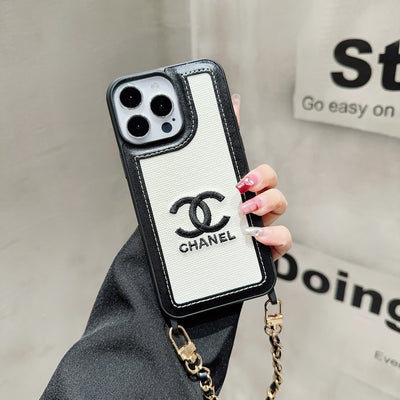 CC Pearl Chain iPhone Case