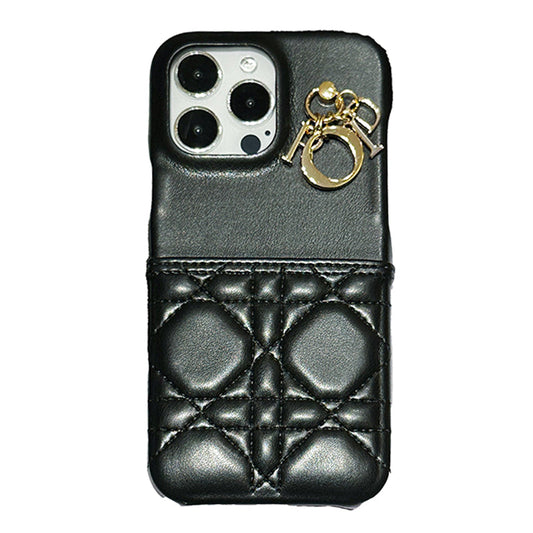 iPhone Case - Dior CD Leather Case
