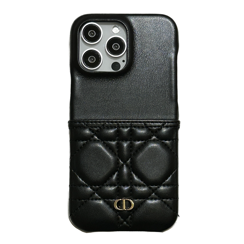 iPhone Case - Dior CD Leather Case