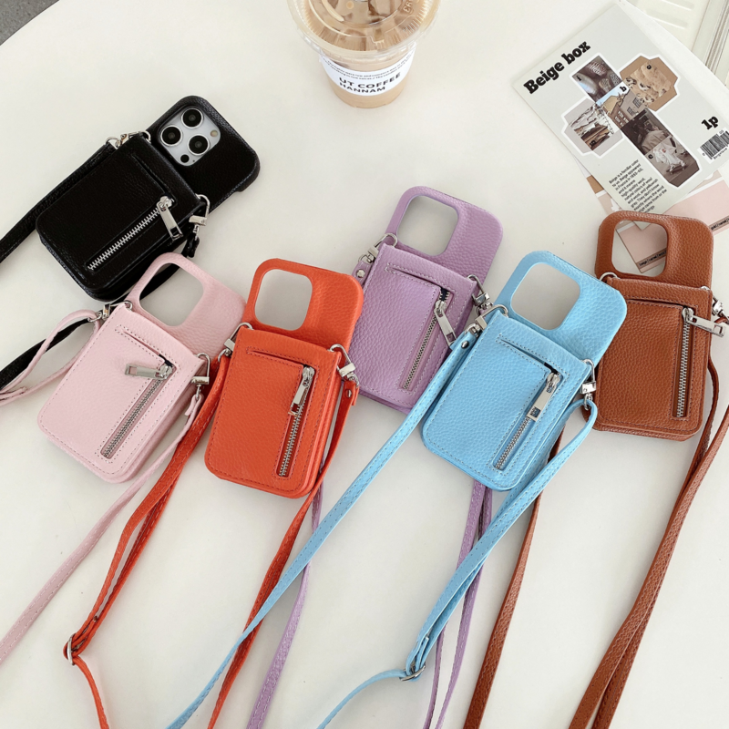 Wallet Crossbody iPhone Case