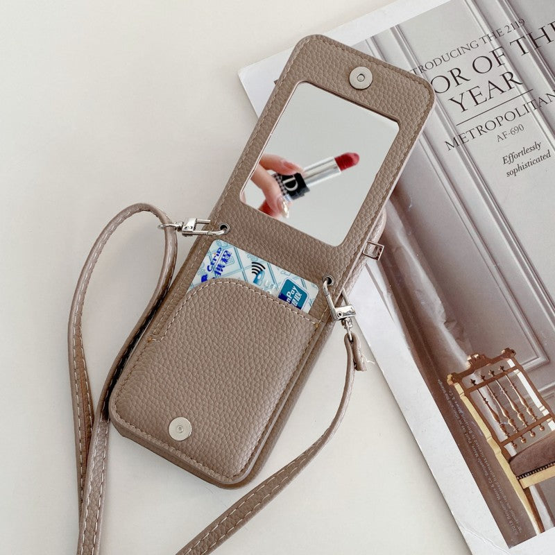 Wallet Color Crossbody iPhone Case