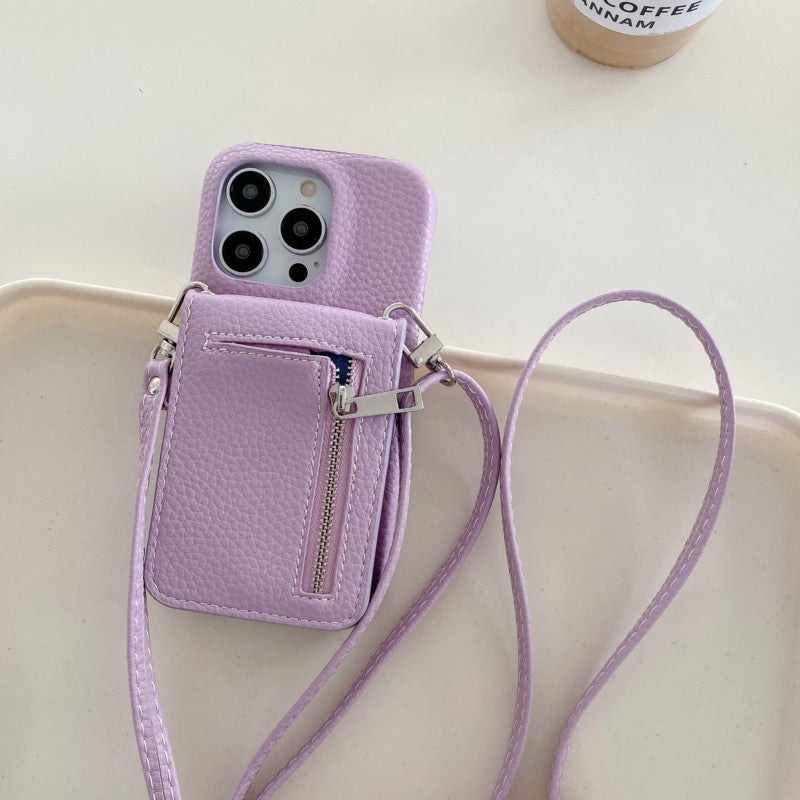 Wallet Crossbody iPhone Case