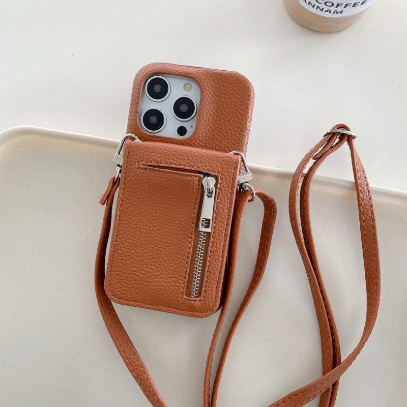 Wallet Crossbody iPhone Case