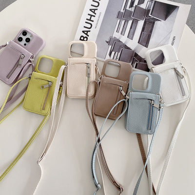 Wallet Crossbody iPhone Case