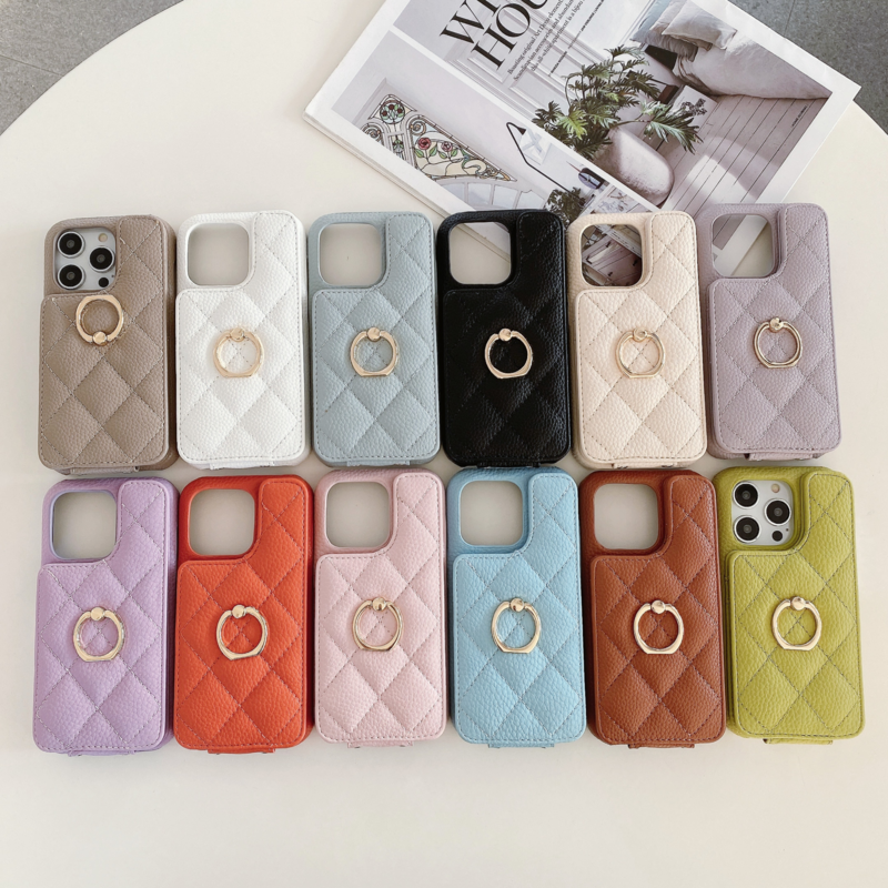 Leather Folding iPhone Case