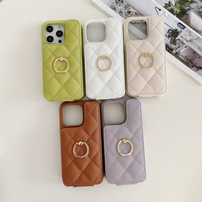 Leather Folding iPhone Case