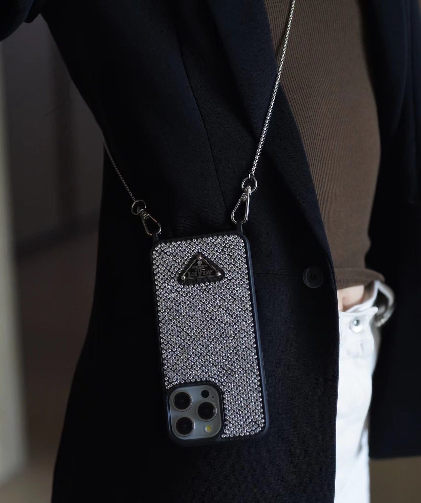 Pra Diamond Crossbody iPhone Case