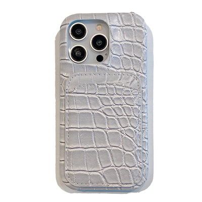 Crocodile Leather Pattern iPhone Case