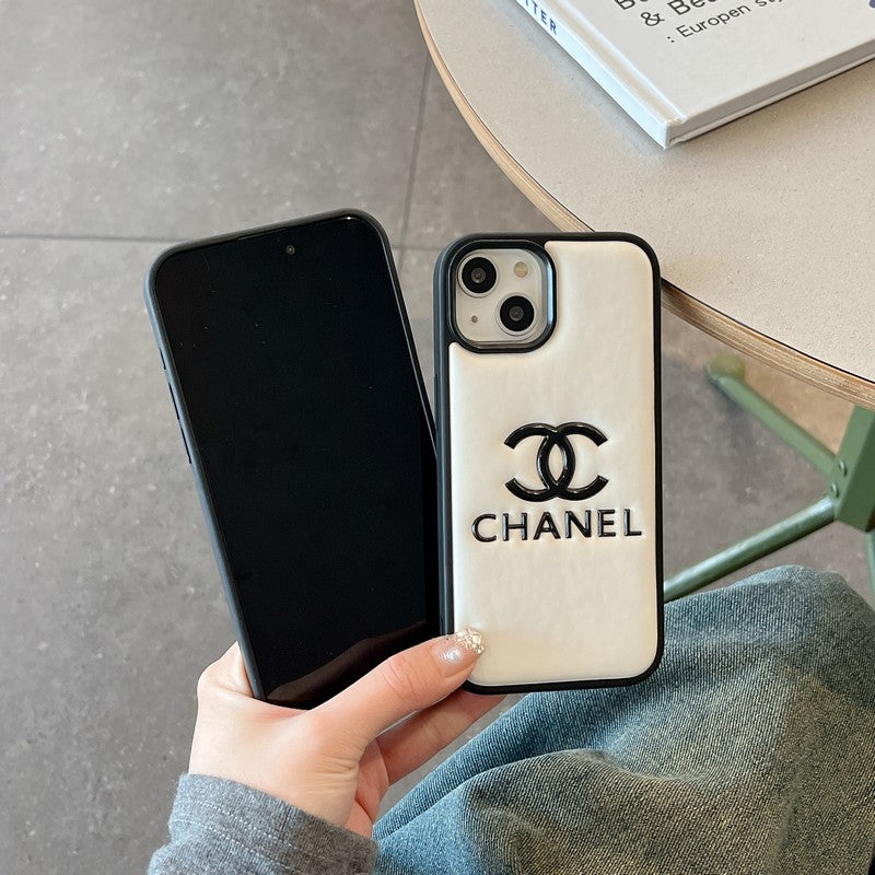 CC Leather iPhone Case