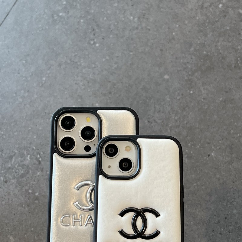 CC Leather iPhone Case