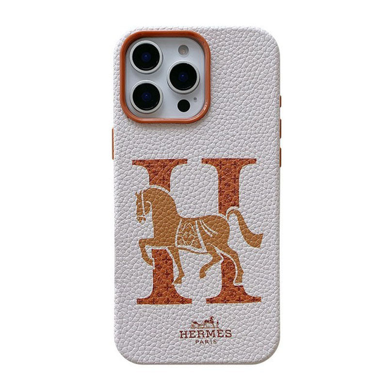 Herm Leather iPhone Case