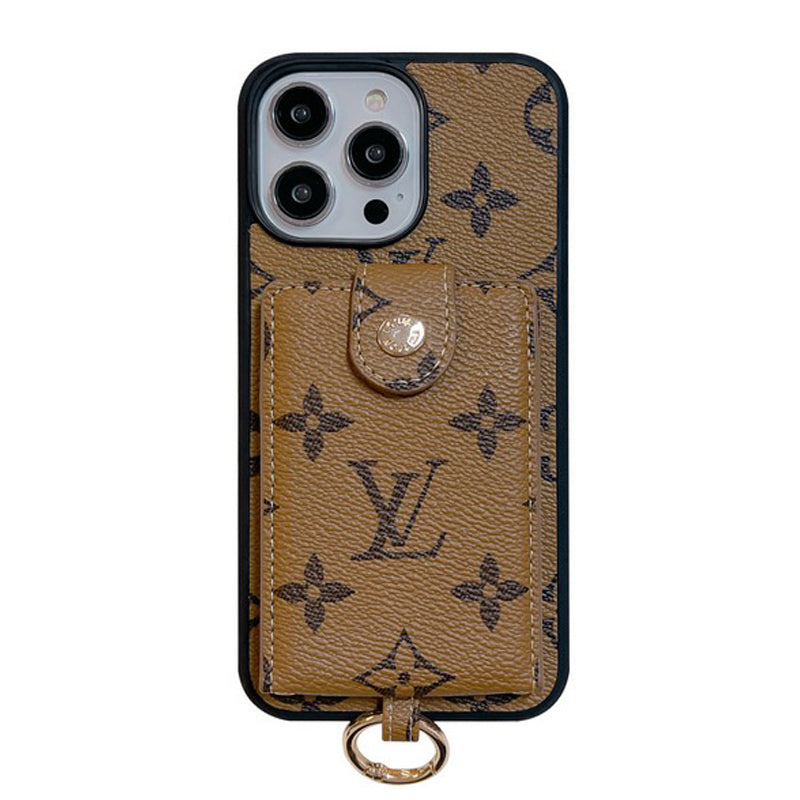 Louis Card Bag Classic Color iPhone Case