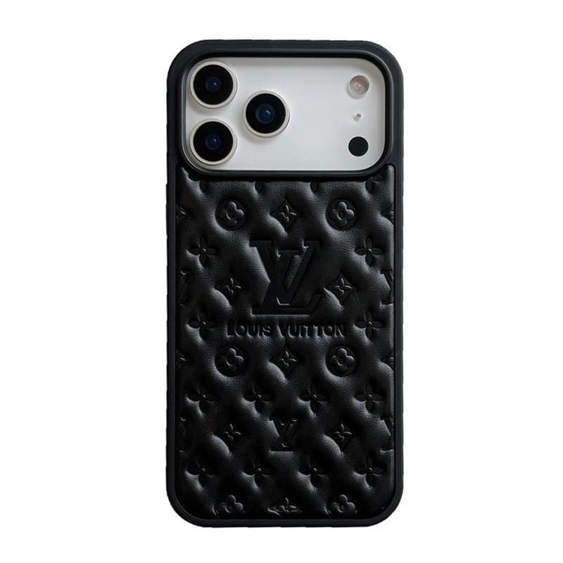 Louis Color Leather  iPhone Case