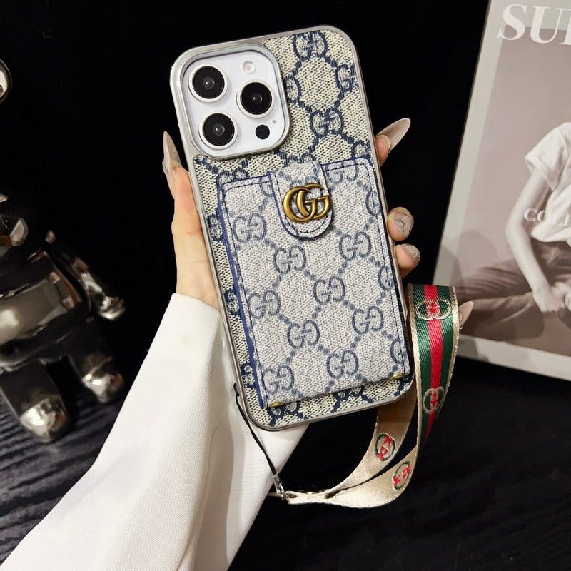 GG Hand Chain iPhone Case