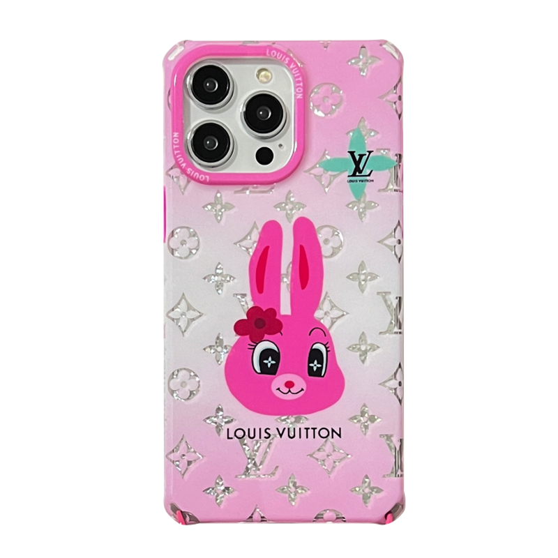 Louis Duck & Rabbit Square iPhone Case