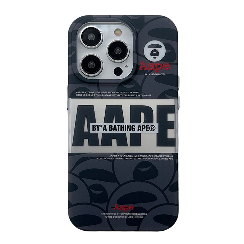 Ape Black & White iPhone Case