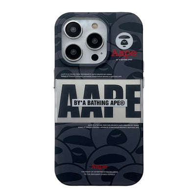 Ape Black & White iPhone Case