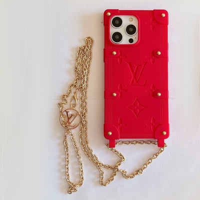 Louis Long Chain Color iPhone Case