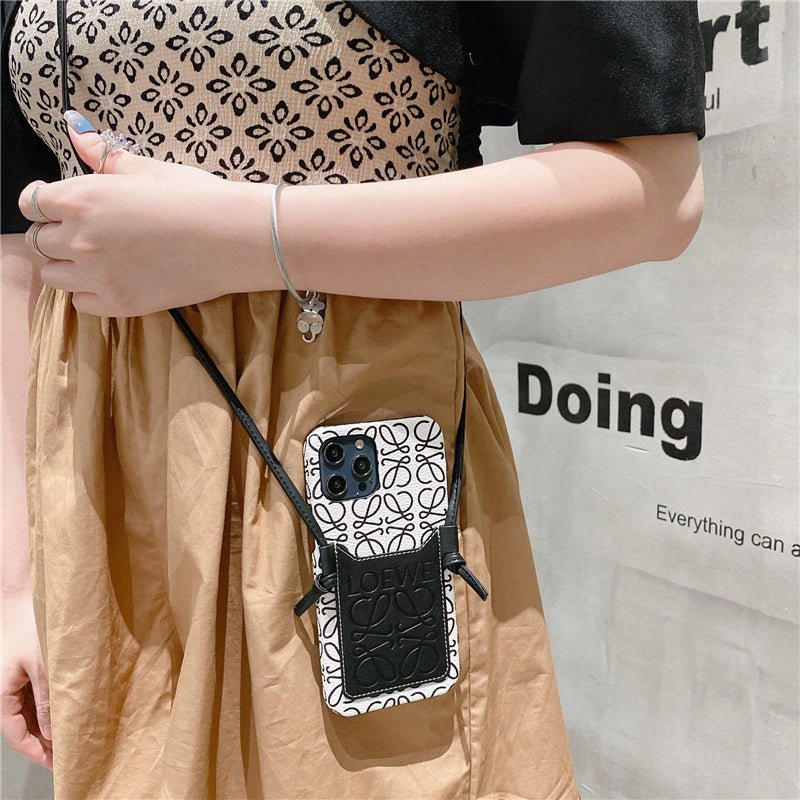 Loe Card Holder Chain iPhone Case