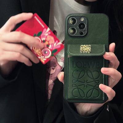 Loe Card Holder iPhone Case